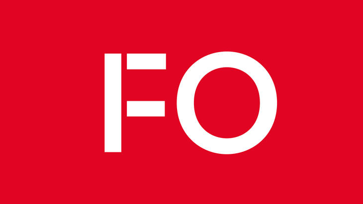 FO-logo hvit