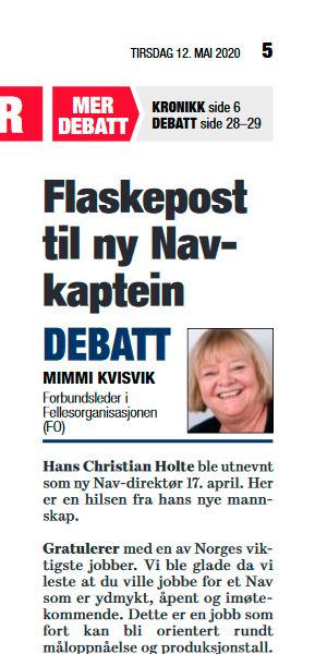 Faksimile Dagsavisen