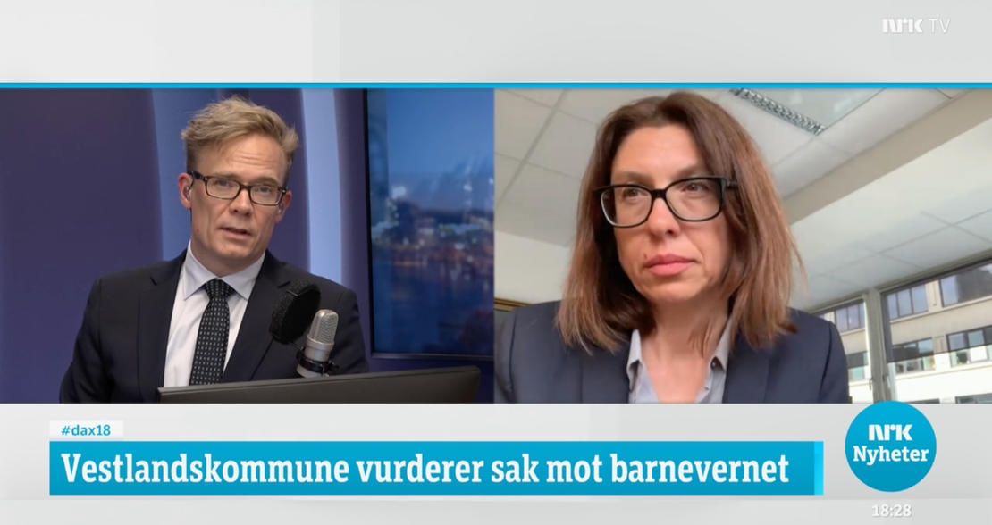 Debatt på Dagsnytt 18