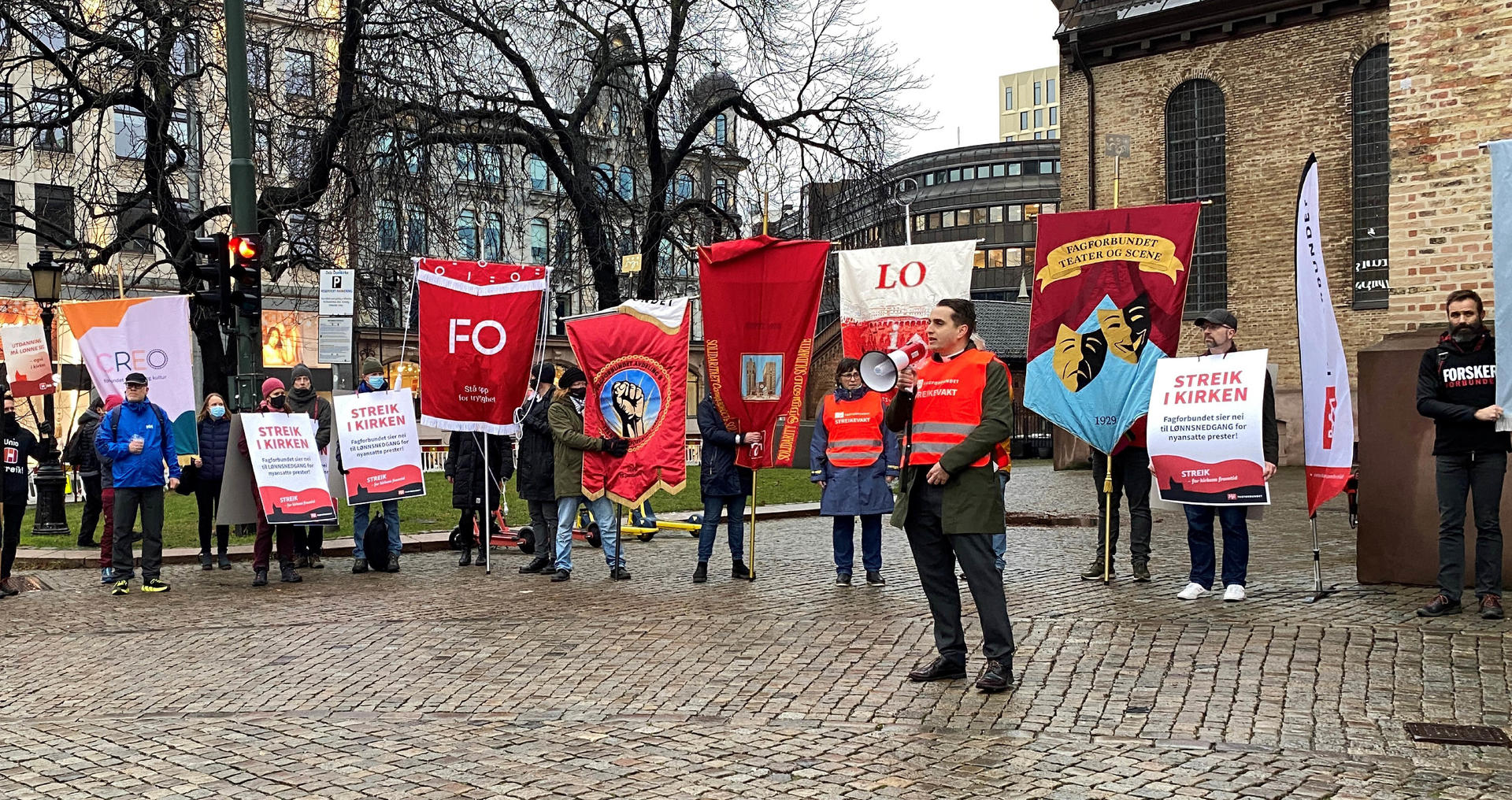 Bevegelse i kirkestreiken