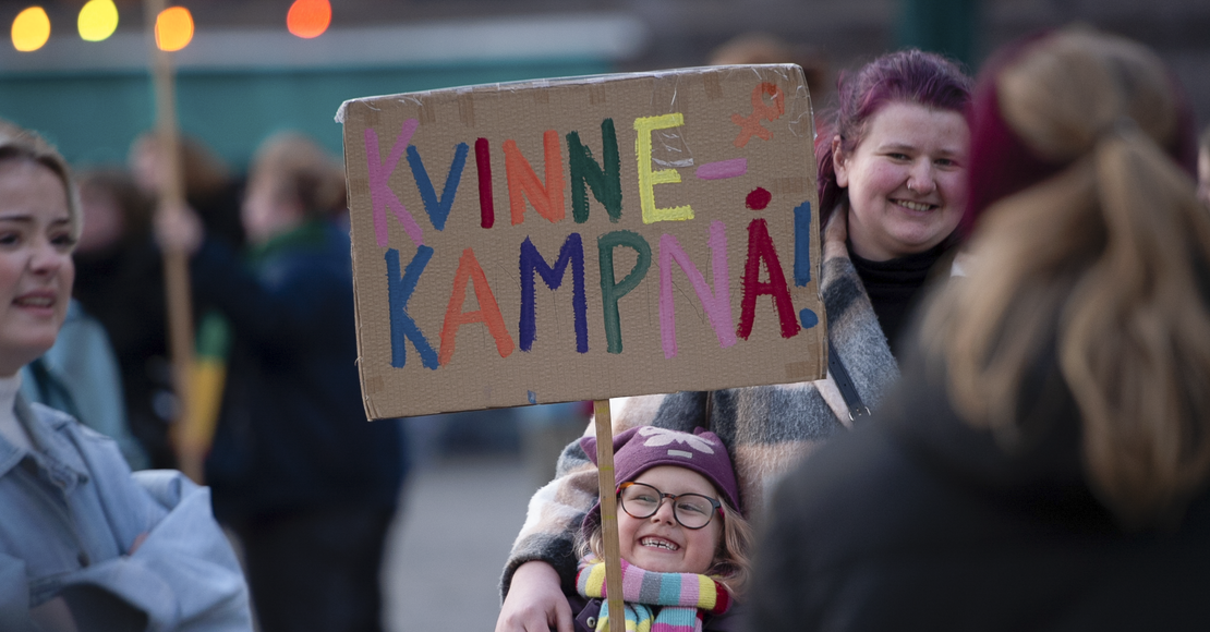 Slik markerte FO kvinnedagen 8. mars