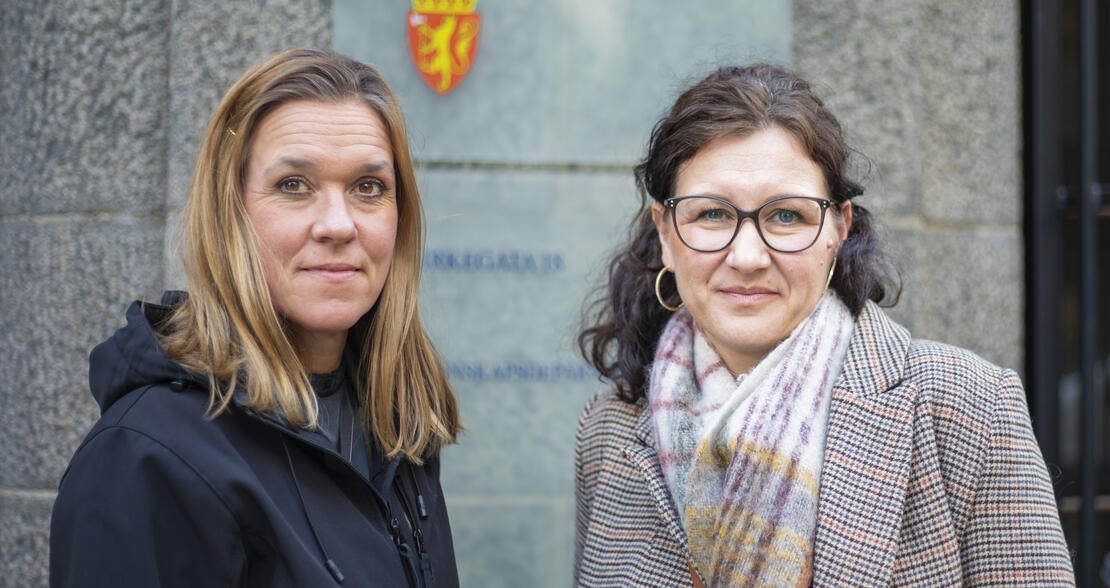 Marit Isaksen og Marianne Solberg